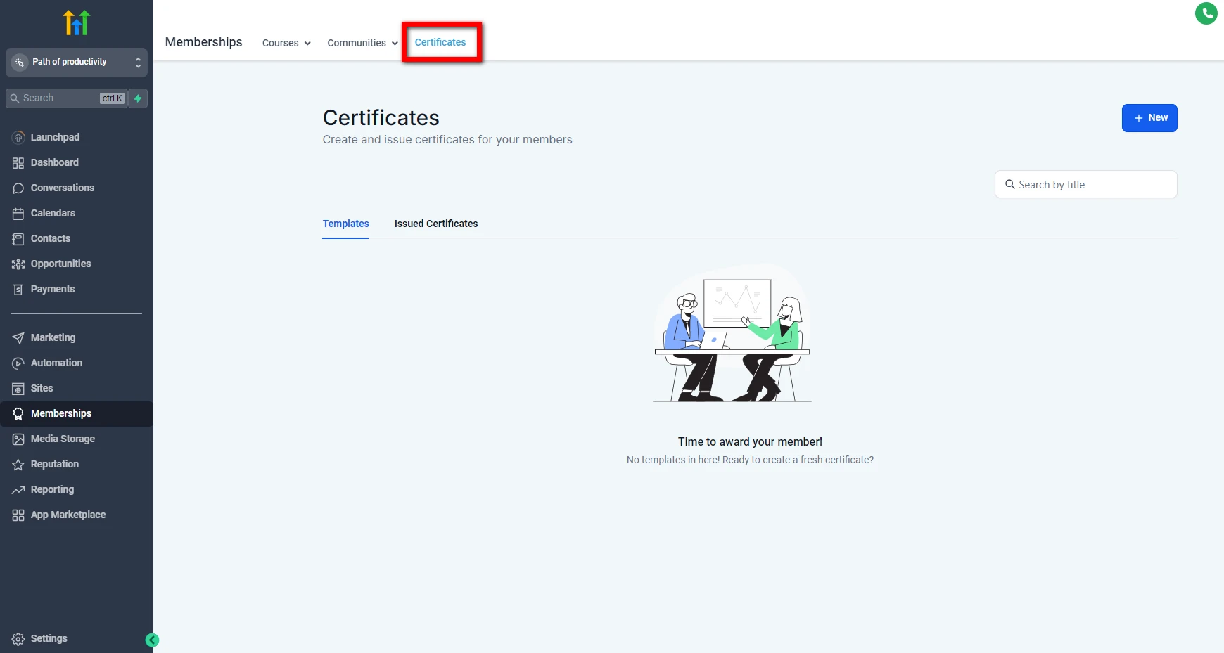 GoHighLevel Certificates